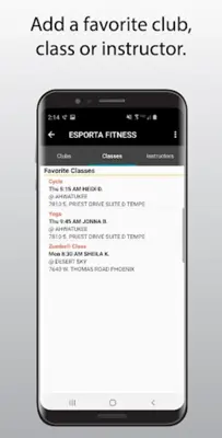 ESPORTA FITNESS android App screenshot 1